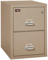FireKing 2-Drawer 31" Deep 2-Hour Rated Fireproof File Cabinet, Legal