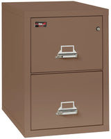 FireKing 2-Drawer 31" Deep 2-Hour Rated Fireproof File Cabinet, Legal