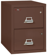 FireKing Safe-In-A-File 2-Drawer 31" Deep 1-Hour Rated Fireproof File Cabinet, Legal