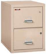FireKing Safe-In-A-File 2-Drawer 31" Deep 1-Hour Rated Fireproof File Cabinet, Legal