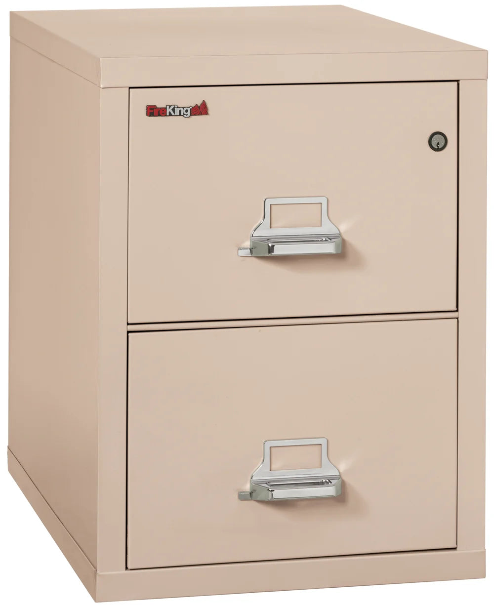 FireKing 2-Drawer 31" Deep 1-Hour Rated Fireproof File Cabinet, Legal
