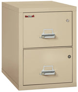FireKing Safe-In-A-File 2-Drawer 31" Deep 1-Hour Rated Fireproof File Cabinet, Legal