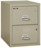 FireKing Safe-In-A-File 2-Drawer 31" Deep 1-Hour Rated Fireproof File Cabinet, Legal