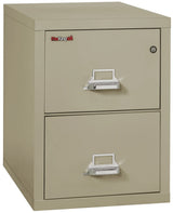 FireKing 2-Drawer 31" Deep 1-Hour Rated Fireproof File Cabinet, Legal