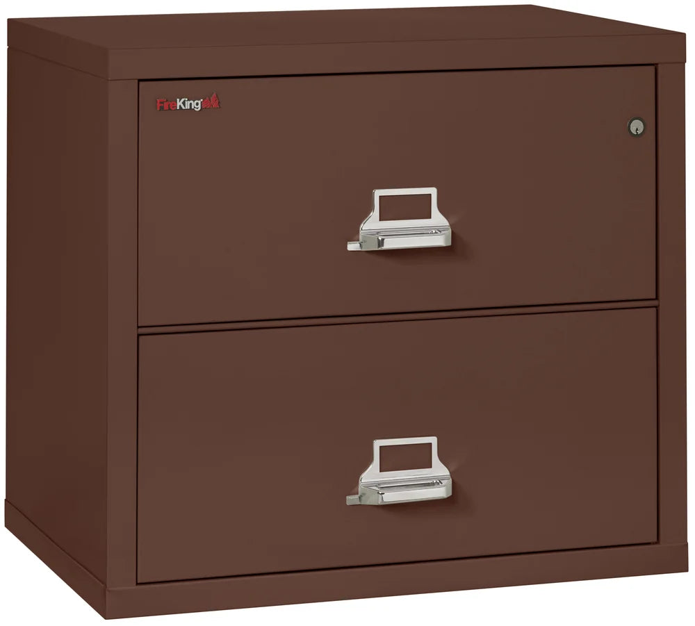 FireKing 2-Drawer 31" Wide 1-Hour Rated Lateral Fireproof File Cabinet