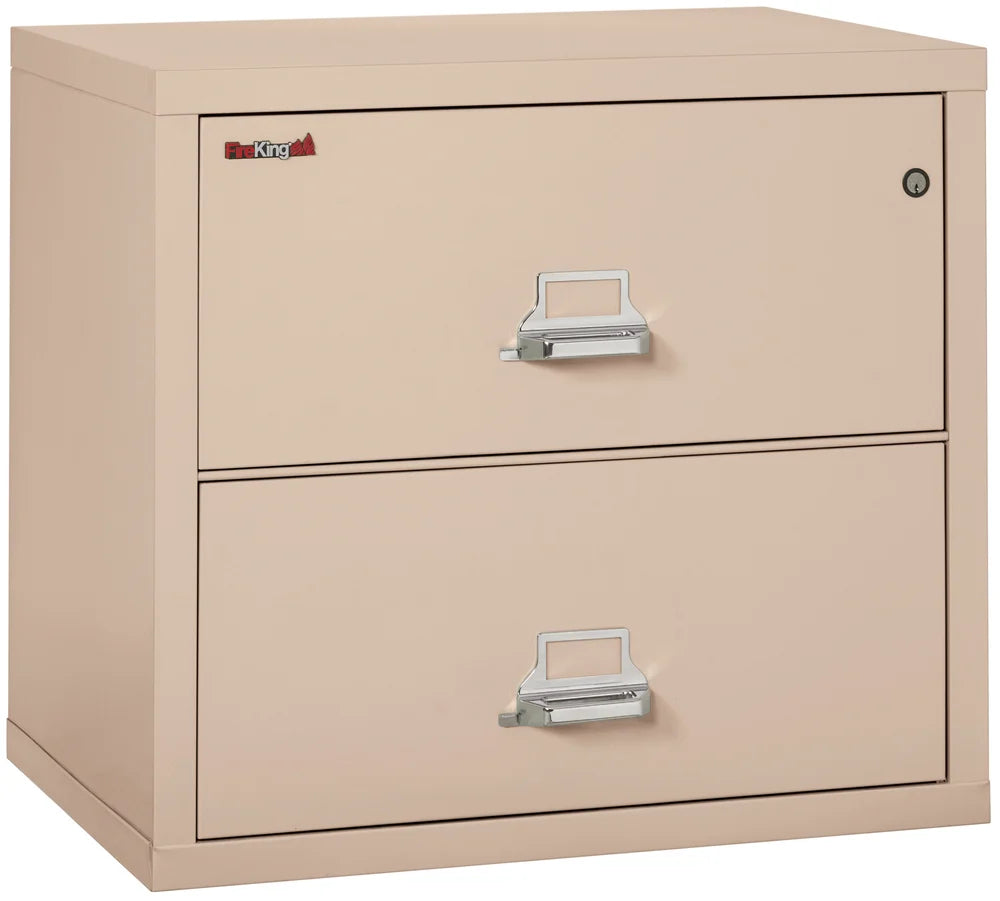 FireKing 2-Drawer 31" Wide 1-Hour Rated Lateral Fireproof File Cabinet