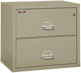 FireKing 2-Drawer 31" Wide 1-Hour Rated Lateral Fireproof File Cabinet