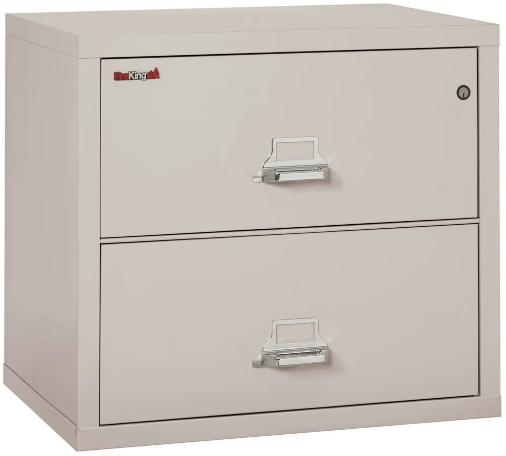 FireKing 2-Drawer 31" Wide 1-Hour Rated Lateral Fireproof File Cabinet