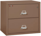 FireKing 2-Drawer 31" Wide 1-Hour Rated Lateral Fireproof File Cabinet
