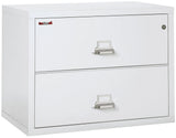 FireKing 2-Drawer 38" Wide 1-Hour Rated Lateral Fireproof File Cabinet