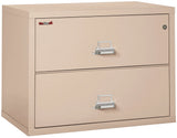 FireKing 2-Drawer 38" Wide 1-Hour Rated Lateral Fireproof File Cabinet