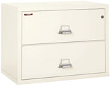 FireKing 2-Drawer 38" Wide 1-Hour Rated Lateral Fireproof File Cabinet