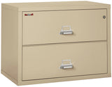 FireKing 2-Drawer 38" Wide 1-Hour Rated Lateral Fireproof File Cabinet