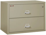 FireKing 2-Drawer 38" Wide 1-Hour Rated Lateral Fireproof File Cabinet