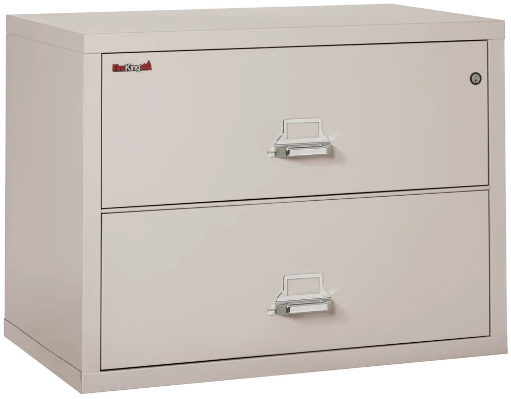 FireKing 2-Drawer 38" Wide 1-Hour Rated Lateral Fireproof File Cabinet