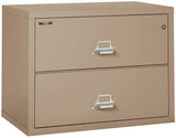 FireKing 2-Drawer 38" Wide 1-Hour Rated Lateral Fireproof File Cabinet