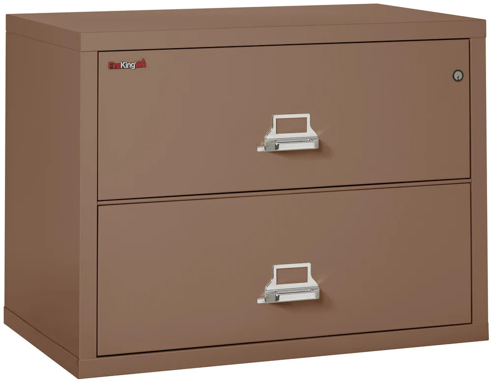 FireKing 2-Drawer 38" Wide 1-Hour Rated Lateral Fireproof File Cabinet