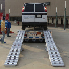16' L x 16" W Modular Step Deck Trailer Ramp System - 20,000 lb. Weight Cap