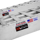 10' L x 20" W Heavy Equipment Ramps, Pin-On End, Pin-On Foot - 20,000 lb. per Axle