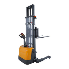 Apollolift Powered Forklift Full Electric Walkie Stacker 3300lbs Cap. Straddle Legs.118" lifting Local Pick-Up A-3047