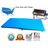 Prime Scales 72" x 48" (6' x 4') Floor Scale Selleton with a Ramp l 5000 lbs x 1 lb