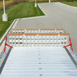 8' L x 20" W / 2 Ramp System for 20" H Step Deck Trailers - 23, 500 lb. Cap