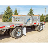 8' L x 18" W / 4 Ramp System for 24" H Step Deck Trailers - 23,500 lb. Cap