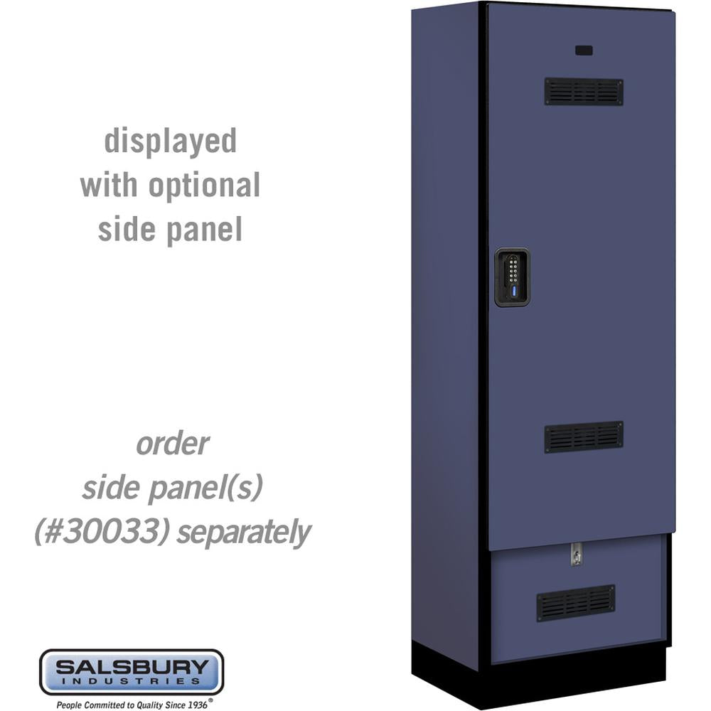 24" Wide Designer Wood Gear Locker - 6 Feet High - 18" Deep by Salsbury