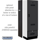 24" Wide Designer Wood Gear Locker - 6 Feet High - 18" Deep by Salsbury