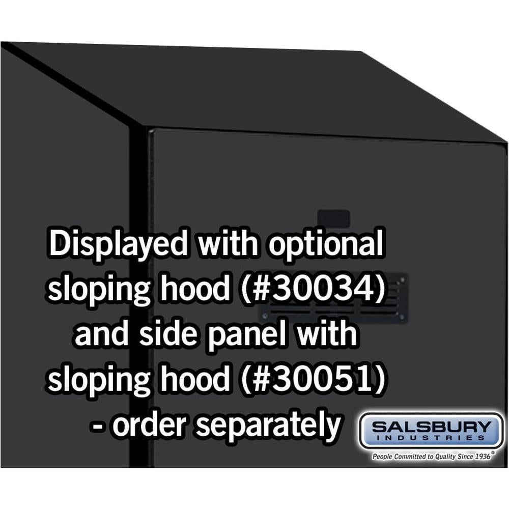 24" Wide Designer Wood Gear Locker - 6 Feet High - 18" Deep by Salsbury