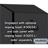 24" Wide Designer Wood Gear Locker - 6 Feet High - 18" Deep by Salsbury