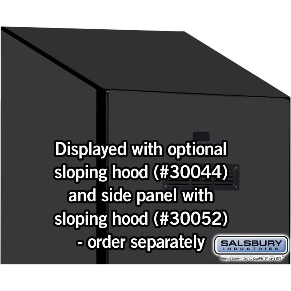 24" Wide Designer Wood Gear Locker - 6 Feet High - 24" Deep by Salsbury