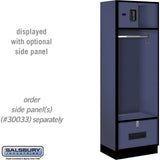 24" Wide Designer Wood Open Access Locker - 6 Feet High - 18" Deep by Salsbury