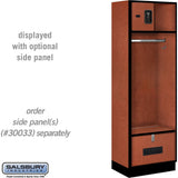 24" Wide Designer Wood Open Access Locker - 6 Feet High - 18" Deep by Salsbury