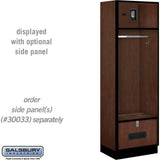 24" Wide Designer Wood Open Access Locker - 6 Feet High - 18" Deep by Salsbury