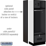 24" Wide Designer Wood Open Access Locker - 6 Feet High - 18" Deep by Salsbury