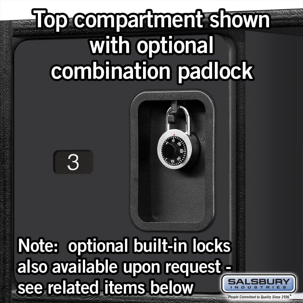 24" Wide Designer Wood Open Access Locker - 6 Feet High - 18" Deep by Salsbury