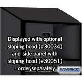 24" Wide Designer Wood Open Access Locker - 6 Feet High - 18" Deep by Salsbury