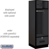 24" Wide Designer Wood Open Access Locker - 6 Feet High - 24" Deep by Salsbury
