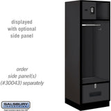 24" Wide Designer Wood Open Access Locker - 6 Feet High - 24" Deep by Salsbury