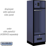 24" Wide Designer Wood Open Access Locker - 6 Feet High - 24" Deep by Salsbury