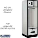 24" Wide Designer Wood Open Access Locker - 6 Feet High - 24" Deep by Salsbury