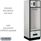 24" Wide Designer Wood Open Access Locker - 6 Feet High - 24" Deep by Salsbury