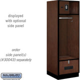 24" Wide Designer Wood Open Access Locker - 6 Feet High - 24" Deep by Salsbury