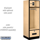 24" Wide Designer Wood Open Access Locker - 6 Feet High - 24" Deep by Salsbury