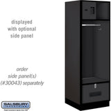 24" Wide Designer Wood Open Access Locker - 6 Feet High - 24" Deep by Salsbury