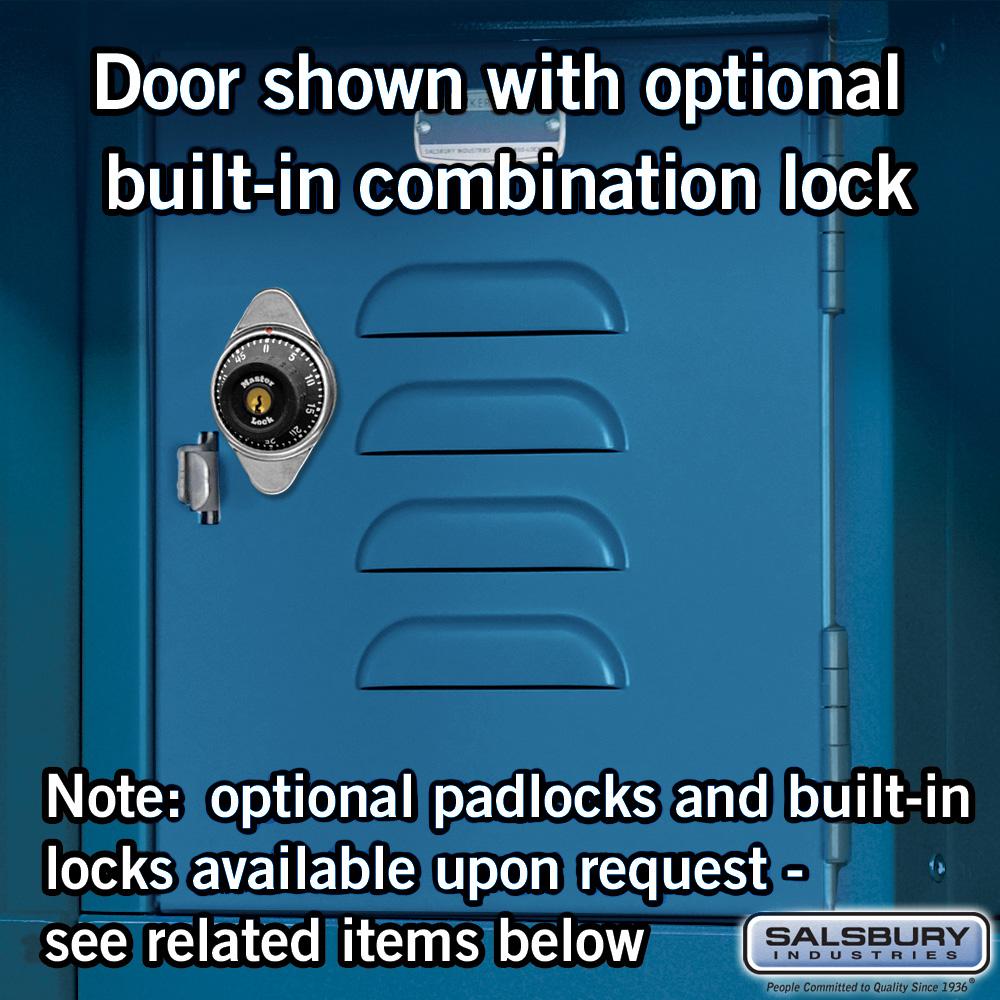 24" Wide Open Access Metal Locker - 6 Feet High - 24" Deep by Salsbury