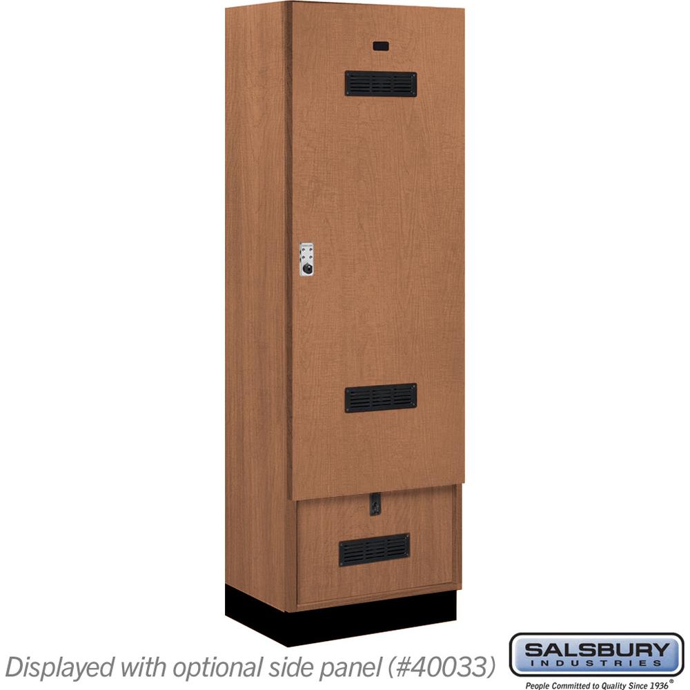 24" Wide Premier Wood Gear Locker - 6 Feet High - 18" Deep by Salsbury