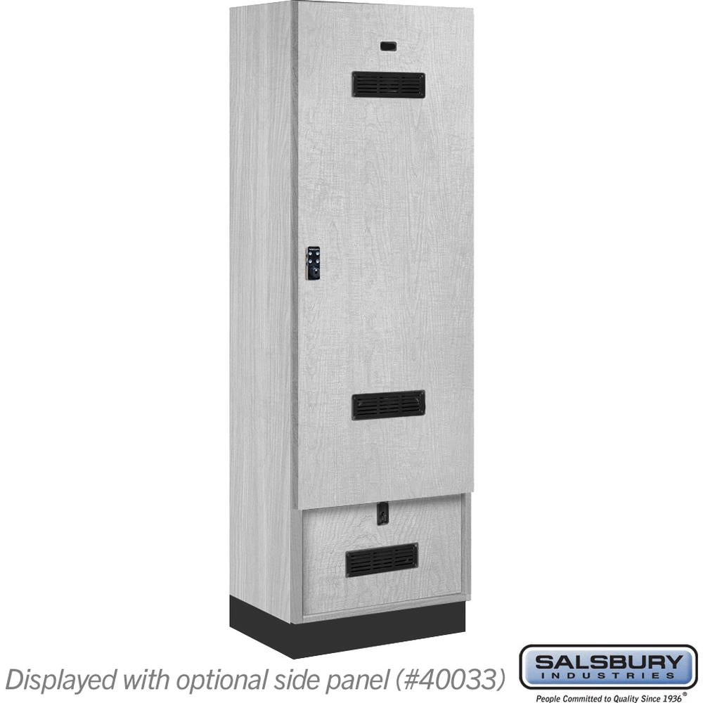 24" Wide Premier Wood Gear Locker - 6 Feet High - 18" Deep by Salsbury