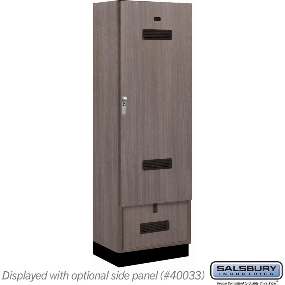 24" Wide Premier Wood Gear Locker - 6 Feet High - 18" Deep by Salsbury